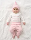 Set 3 piese Sunt Cea Mai Frumoasa Fetita, roz picture - 1