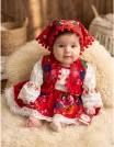 Set traditional Cneajna, alb-rosu picture - 1