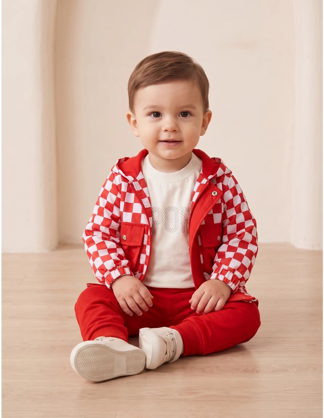 Compleu Two Side Sport, cu rosu