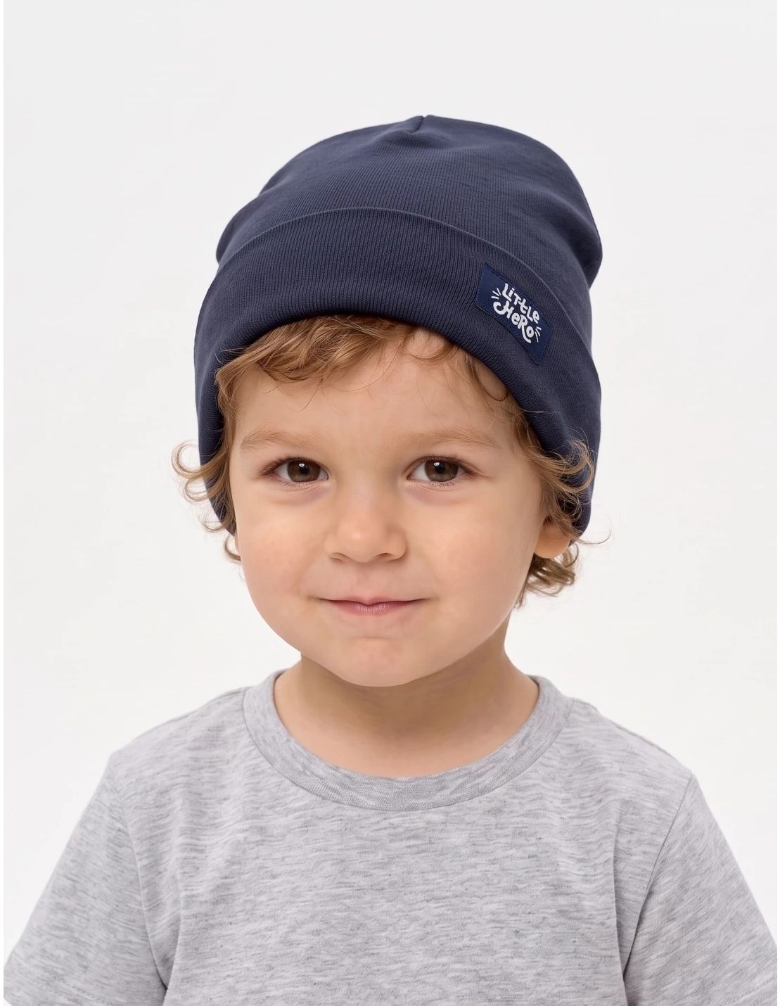 Fes copii, Little Hero, model bleumarin