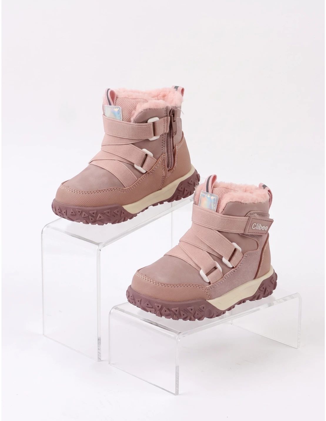 Ghete Clibee Sport, imblanite, roz