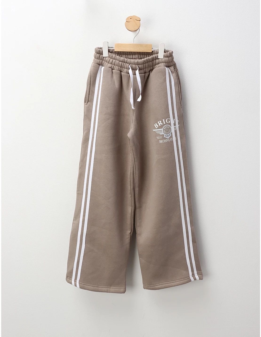 Pantaloni fete grosi BRIGIT, crem