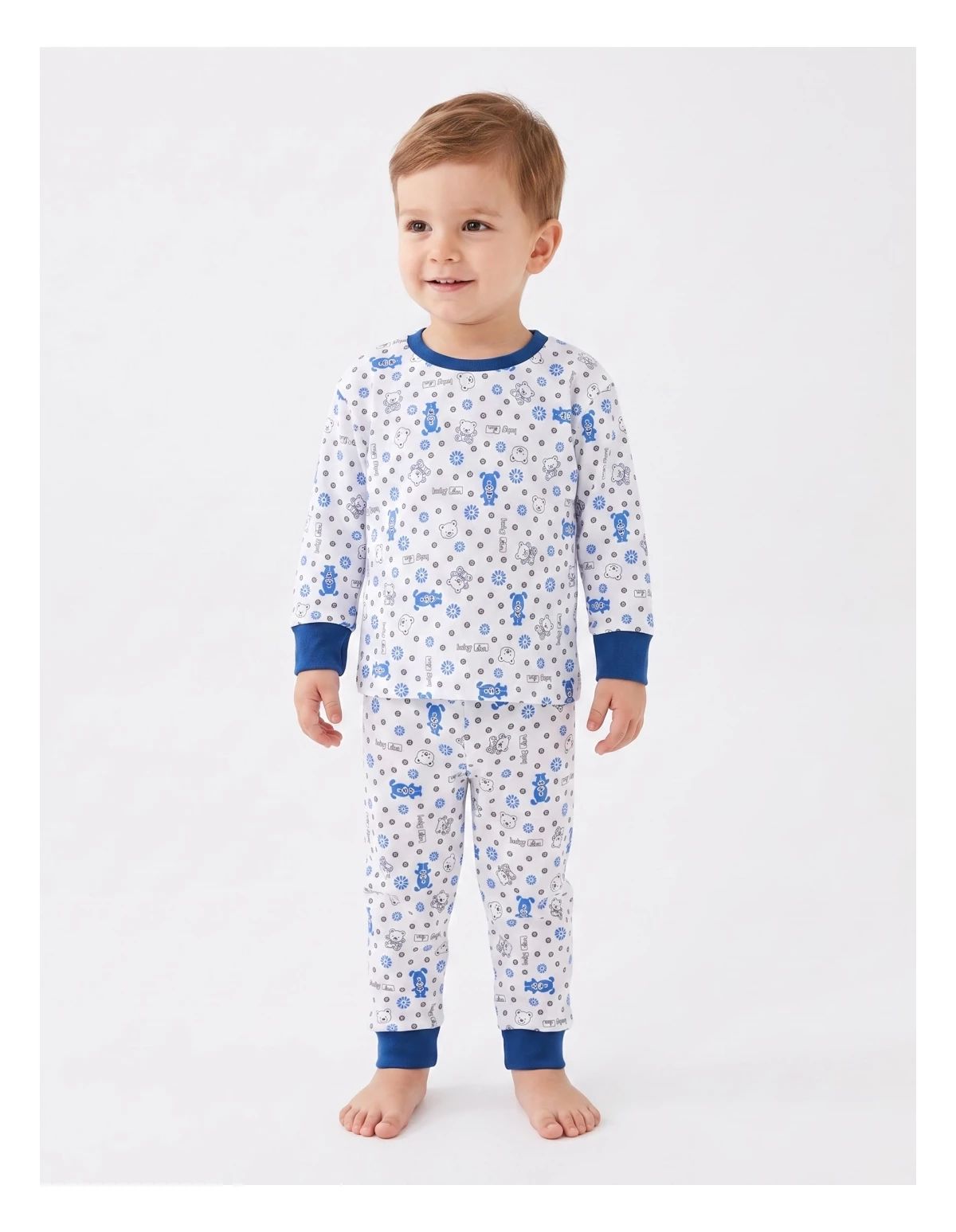 Pijama bbc by BBY Romania ursuleti blue