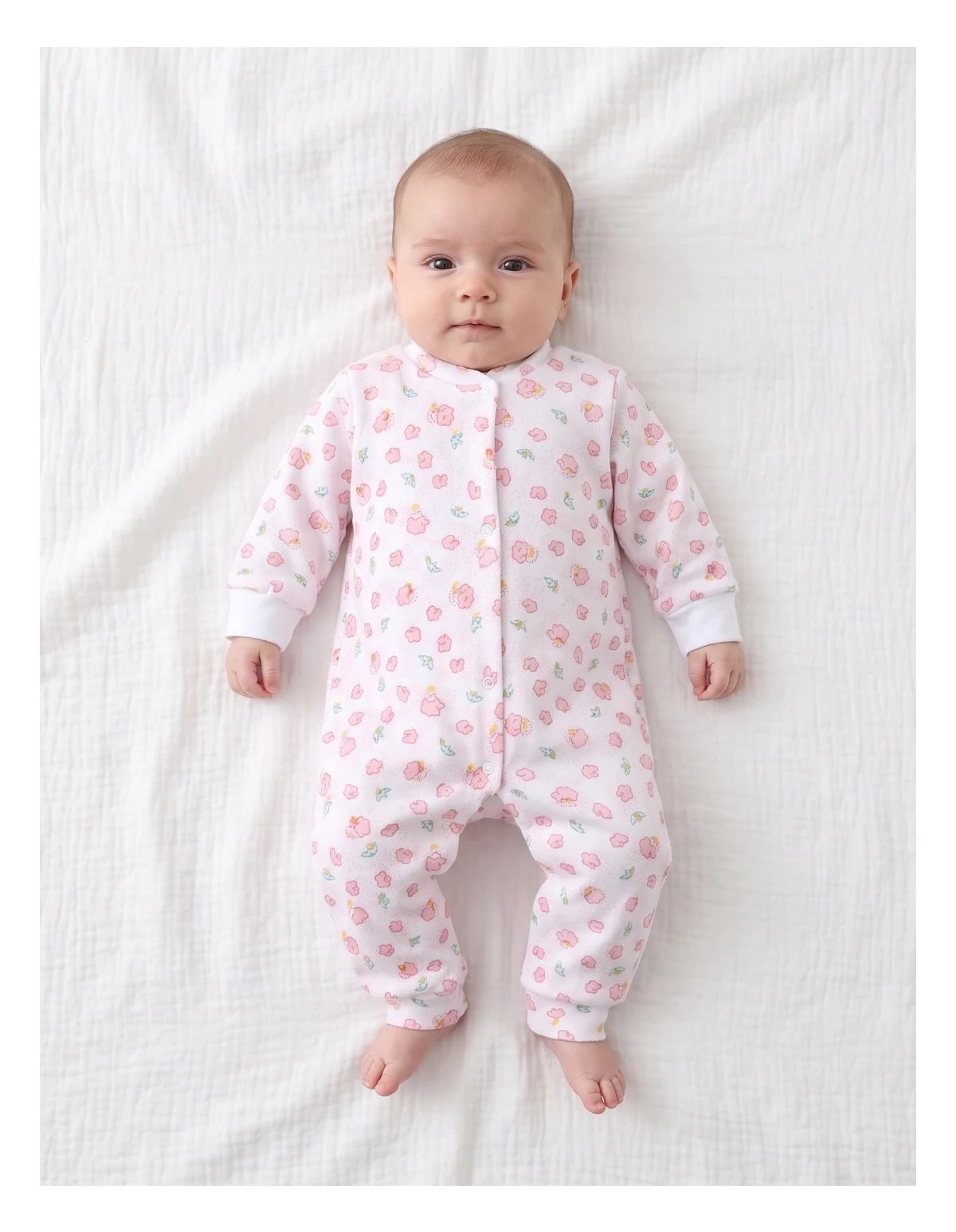 Salopeta pijama by BBY norisori roz