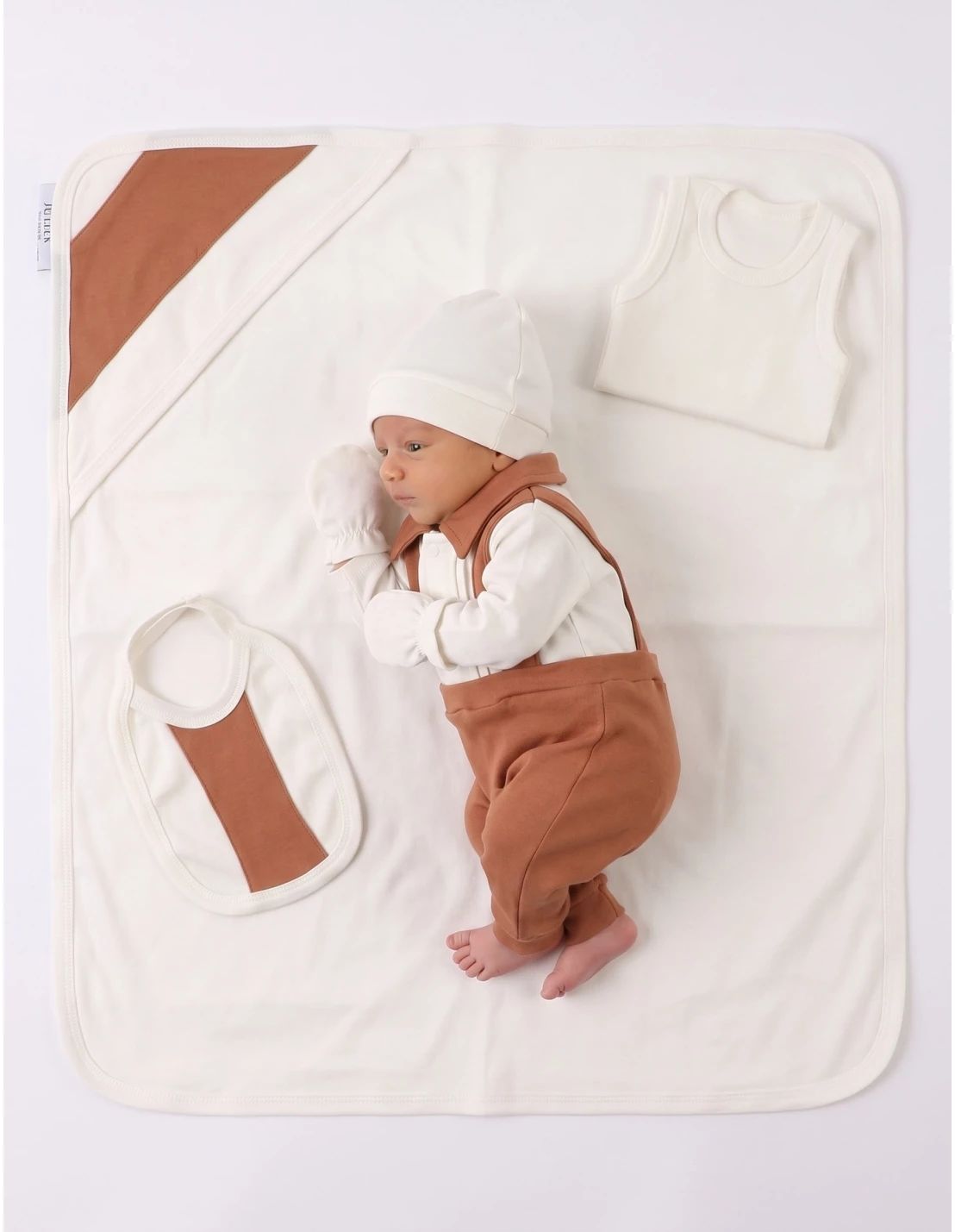 Set 7 piese, My First Steps, cu maro