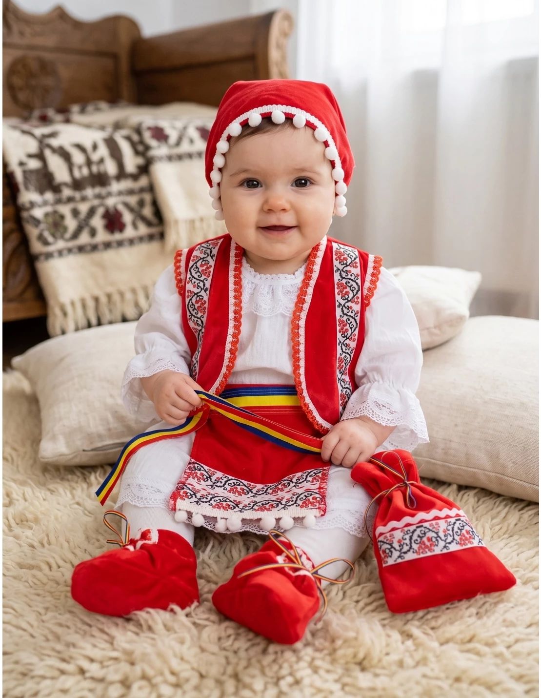 Set Traditional 6 piese Narcisa