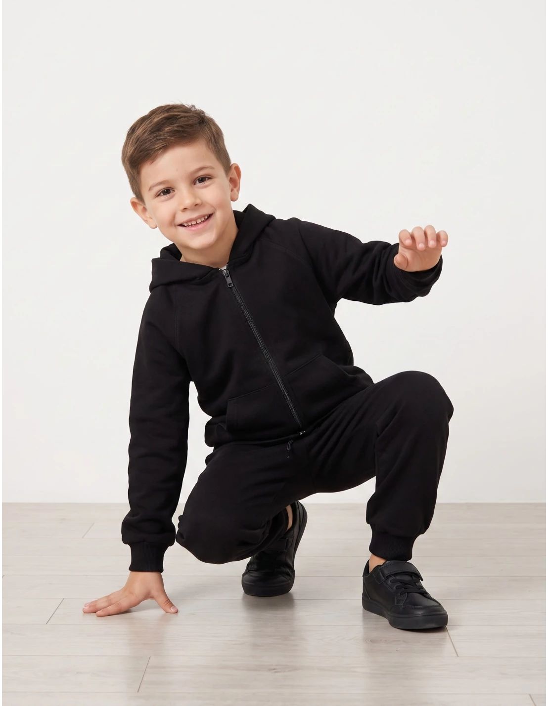 Trening Sport Kids, negru