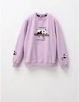 Bluza I EAT UNTIL fetite, mov