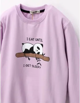 Bluza I EAT UNTIL fetite, mov