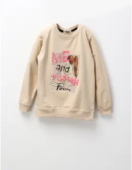 Bluza ME and FASHION fetite, crem