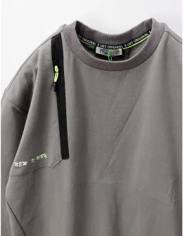 Bluza New X-Uby, gri-inchis