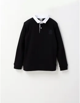 Bluza School Time, bleumarin inchis