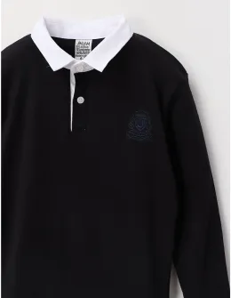 Bluza School Time, bleumarin inchis