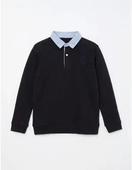Bluza scoala Arthur, bleumarin