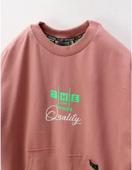 Bluza The Owner Quality, roz prafuit
