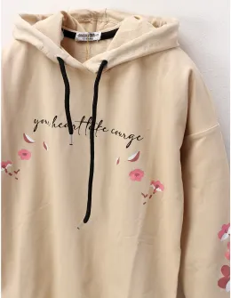 Bluza Your heart crem