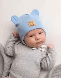 Caciulita bear, model albastru