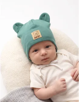 Caciulita bear, model verde