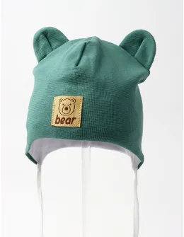 Caciulita bear, model verde
