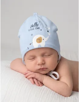 Caciulita copii, Hello Little one, model blue