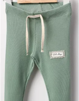 Colanti Carina rib verde fistic