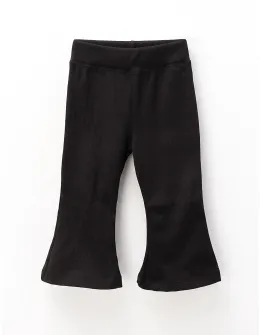 Colanti flausati si evazati, negru