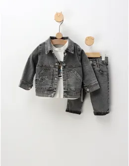 Compleu blug, Forever Denim, cu negru