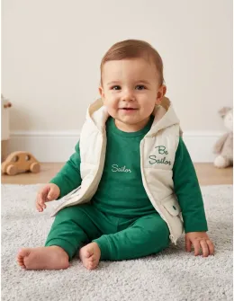 Compleu cu vesta, Be Sailor, cu verde