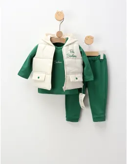 Compleu cu vesta, Be Sailor, cu verde