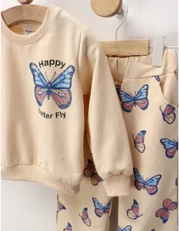 Compleu Happy ButterFly, crem