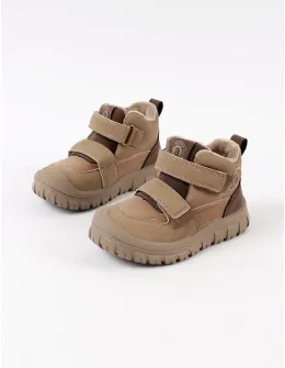 Ghete captusite copii Apawwa-velcro, maro