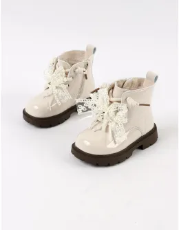 Ghete elegante baby Narcisa Apawwa, bej