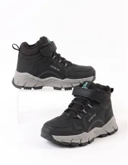 Ghete sport baieti captusite negru