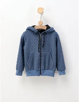 Hanorac Winter Warm Fashion, albastru