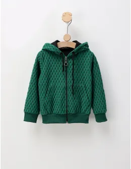 Hanorac Winter Warm Fashion, verde