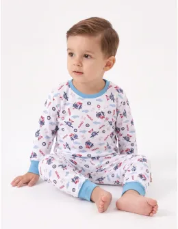 Pijama bbc by BBY Romania airplane