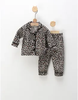 Pijama imprimata Leopard Animal Print