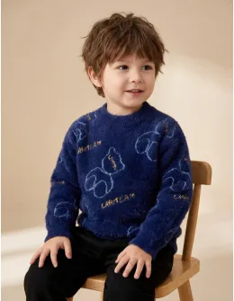 Pulover Mohair, Keep & Moovin, bleumarin