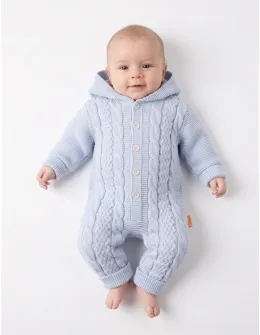 Salopeta cu gluga, Crosetel We Wear, blue