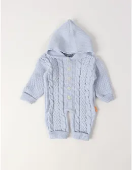 Salopeta cu gluga, Crosetel We Wear, blue