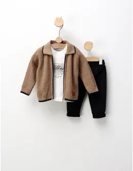 Set premium Authentic Denim, maro-bleumarin