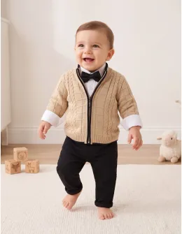 Set premium Nowa Kids Style, bej-belumarin