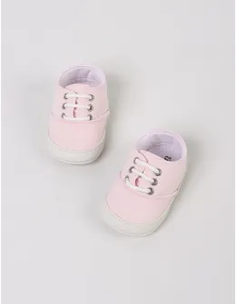 Tenisi bebe, First Steps, cu roz