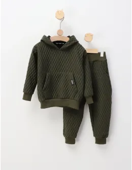 Trening Winter Warm Fashion, verde