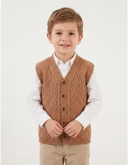 Vesta Nicolas acrilic, maro