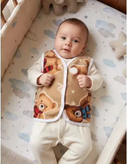 Vesta polar bebe maro Toy Bear