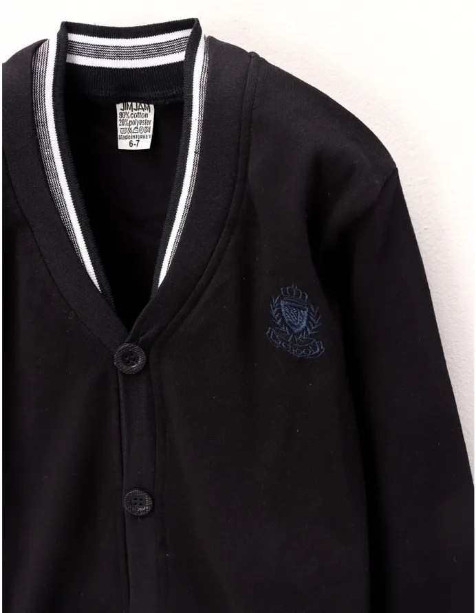 Bluza School, bleumarin picture - 3