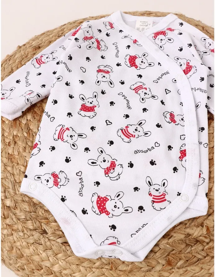 Body Imprimat Baby boy Bear, rosu picture - 3