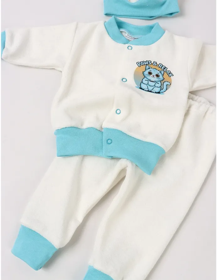 Compleu Cocolino Paws & Relax, cu turcoaz picture - 4