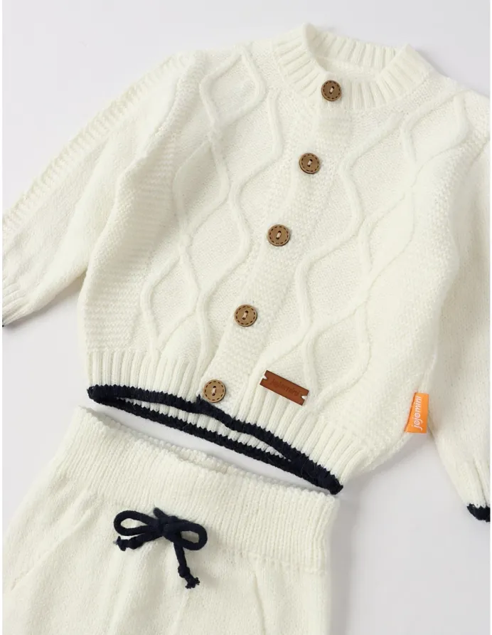 Compleu croset acrilic Sabin, alb picture - 3